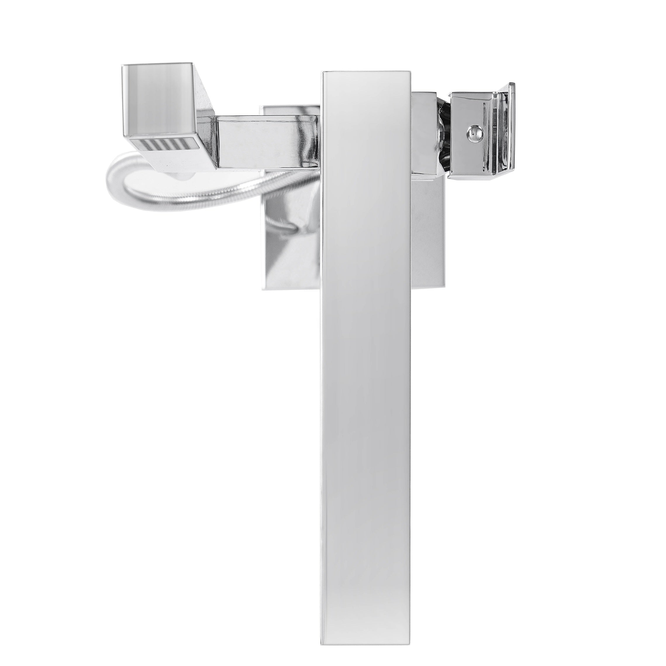 Mitigeur bain-douche sur pied chrome - design cubique