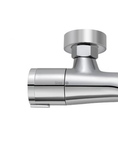 BASSAN Mitigeur thermostatique bain/douche zoom finition chromée