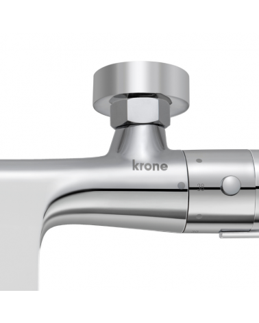 BASSAN Mitigeur thermostatique bain/douche zoom Krone