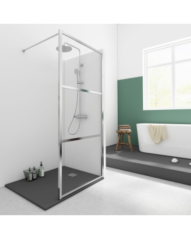 FINITION ALU POLI - VERRE TRANSPARENT