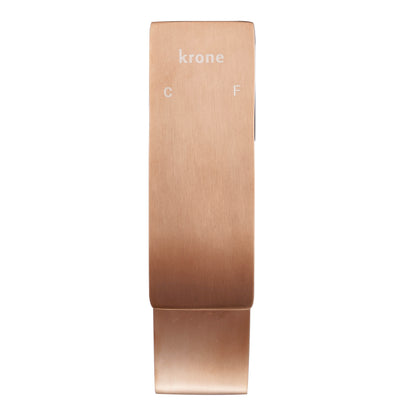 Mitigeur lavabo or rose- design cascade